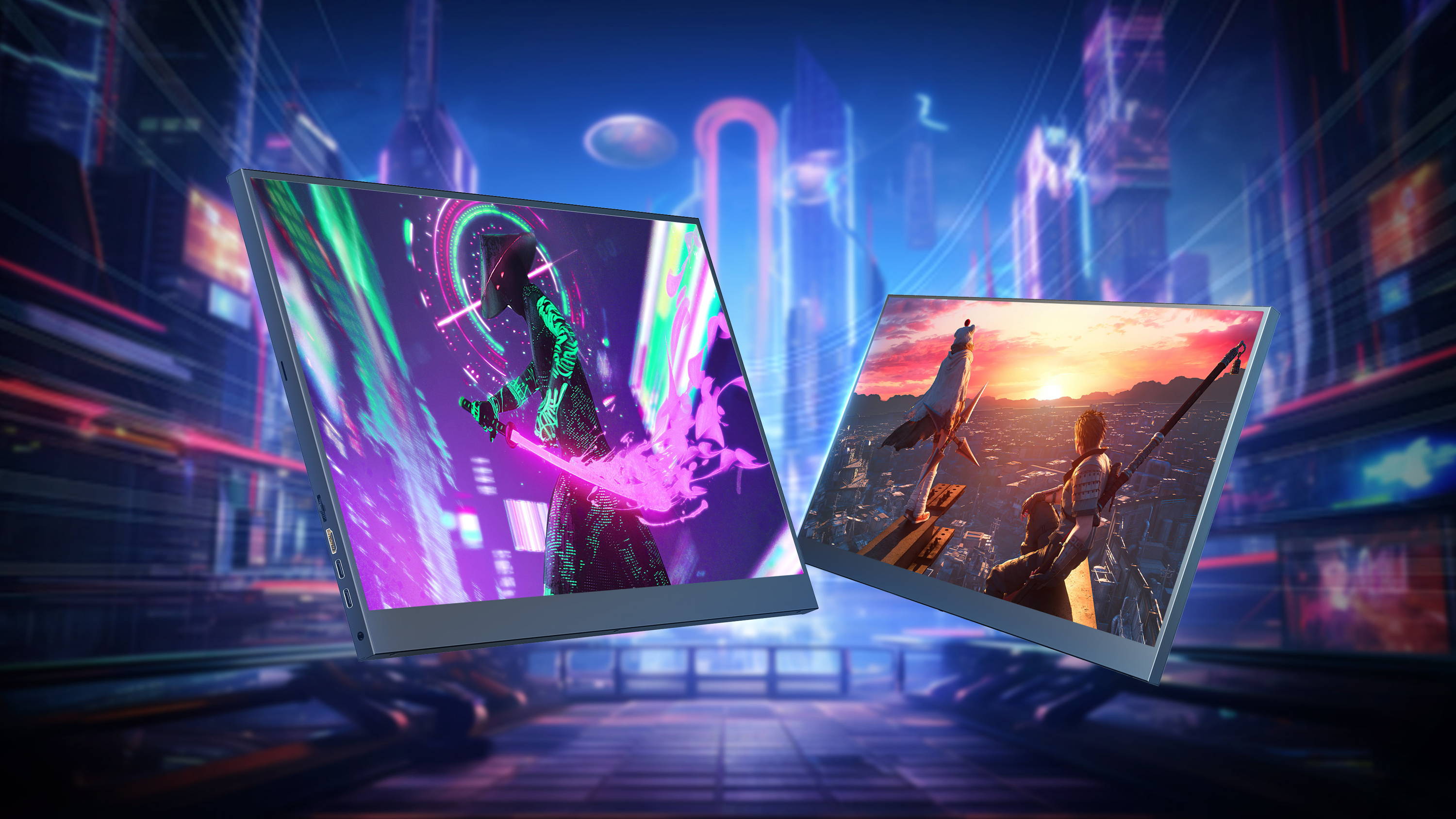 Portable Gaming Monitor For Xbox PS4 PS5 Switch Display